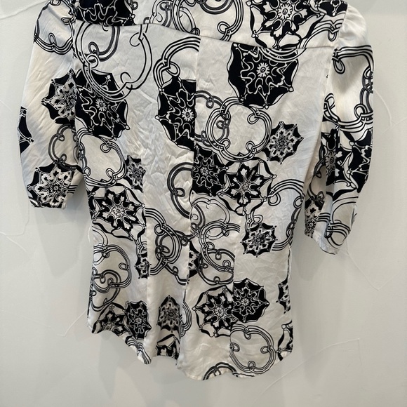 Bebe Patterned Blouse - XS - Picture 6 of 13